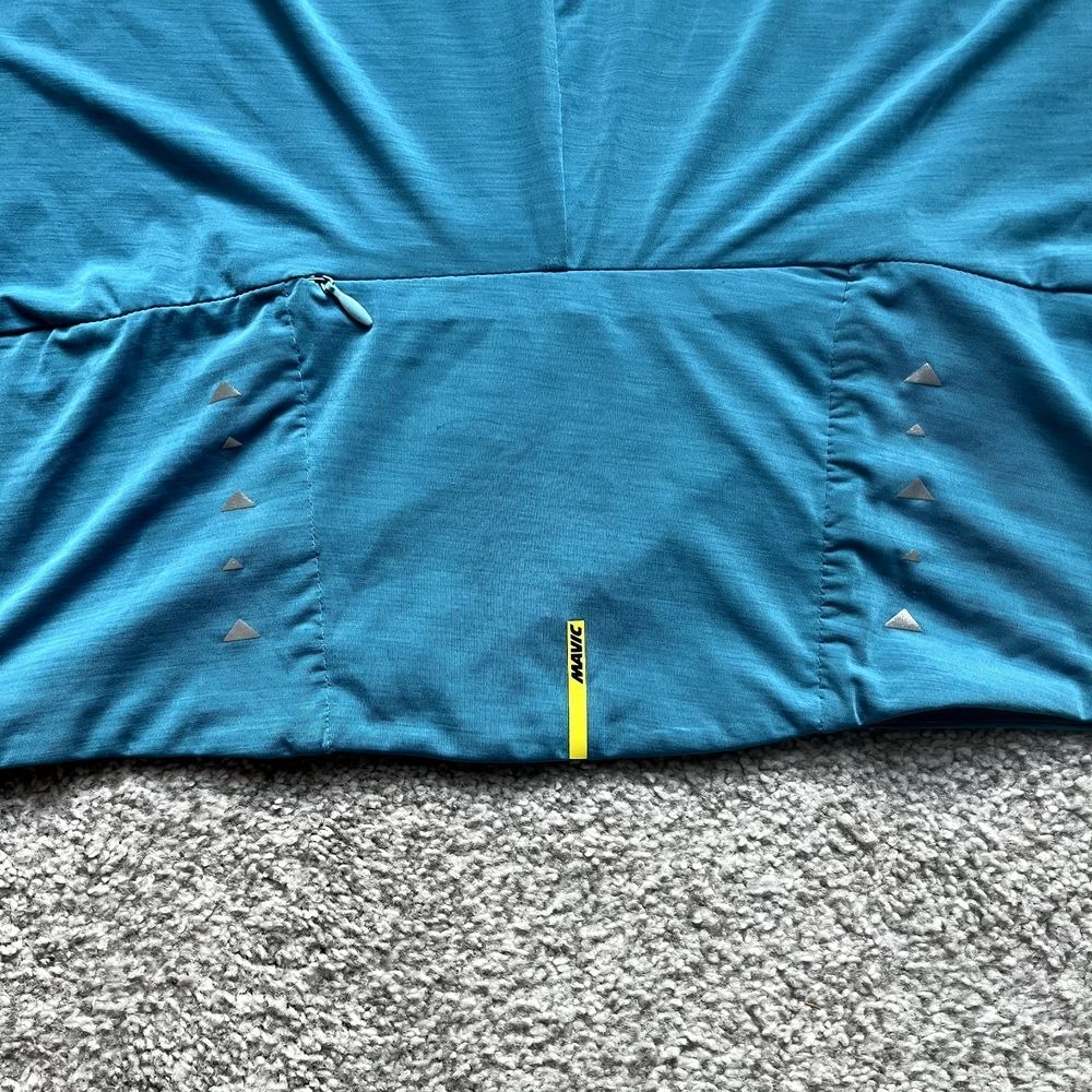 Mavic Echappee Short Sleeve Women's Medium Cycling Jersey Aruba Blue - Picture 6 of 7